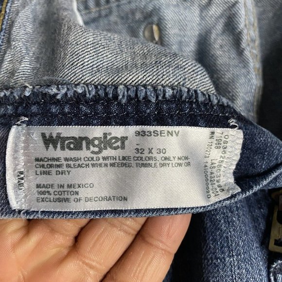 Wrangler Men's Natural Vintage Silver Edition Slim Fit Denim Jeans - Picture 4 of 6